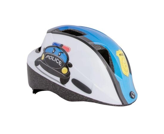 Шлем HQBC QORM Police Q090357S р-р 48-54 (синий), Цвет: голубой, Размер: 48-54, изображение 4