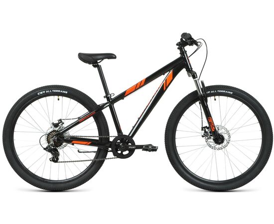 Велосипед Forward TORONTO 26 2.2 D (черный/оранжевый), Цвет: Черный, Размер рамы: 13"