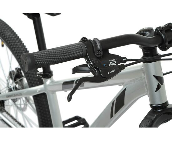 Велосипед Forward TORONTO 26 2.2 D (серебристый/черный), Цвет: серый, Размер рамы: 13", изображение 3