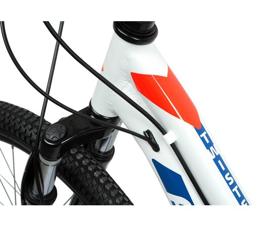 Подростковый велосипед Forward TWISTER 24 2.0 disc (белый/красный), Цвет: белый, Размер рамы: 12", изображение 4