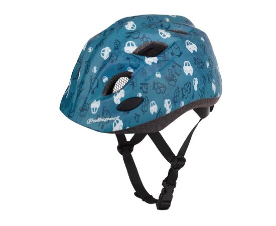 Детский шлем Polisport XS KIDS PREMIUM FUN TRIP (тёмно-синий), Цвет: синий, Размер: 48-52, изображение 4