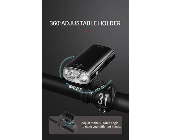 Фара/Фонарь двухсторонний GACIRON V20D-1700 1600LM+100LM Micro USB 5000mAh 07-300149, изображение 24