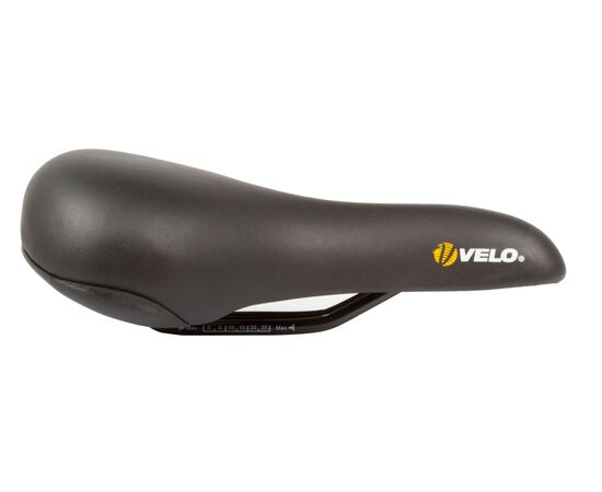 Седло велосипедное комфортное VELO TOUR L2 ECO 5-250213 (чёрный), изображение 3