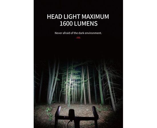 Фара/Фонарь двухсторонний GACIRON V20D-1700 1600LM+100LM Micro USB 5000mAh 07-300149, изображение 12