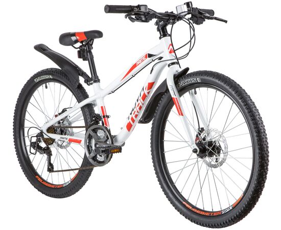 Велосипед Novatrack Prime 18.D 24" (белый), Цвет: белый, Размер рамы: 11", изображение 2