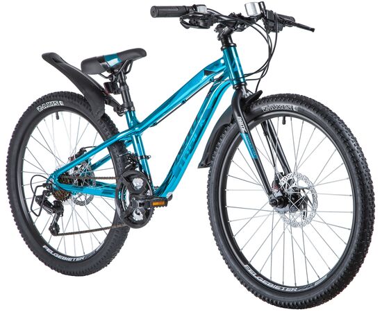 Велосипед Novatrack Prime 18.D 24" (синий металлик), Цвет: синий, Размер рамы: 11", изображение 2