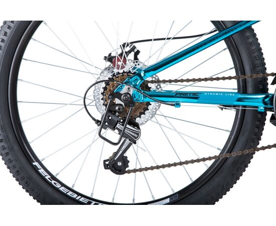 Велосипед Novatrack Prime 18.D 24" (синий металлик), Цвет: синий, Размер рамы: 11", изображение 5