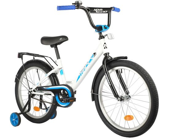 Велосипед Novatrack Forest 20" (белый), Цвет: белый, изображение 2