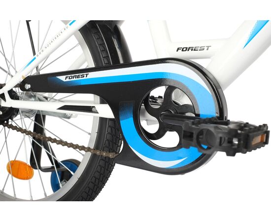 Велосипед Novatrack Forest 20" (белый), Цвет: белый, изображение 5