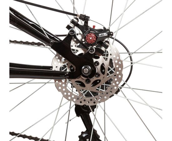 Велосипед Novatrack Dozer 6.STD 24" (оранжевый), Цвет: оранжевый, Размер рамы: 12", изображение 6