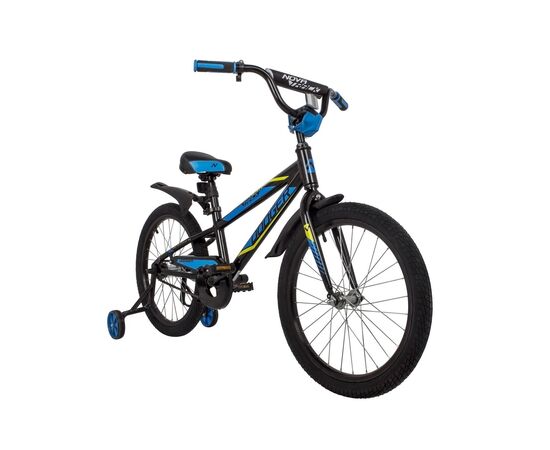 Велосипед Novatrack Dodger 20” (чёрный), Цвет: черный, изображение 2