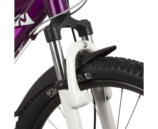 Велосипед Novatrack Novara 18.D 24" new (фиолетовый), Цвет: фиолетовый, Размер рамы: 11", изображение 4