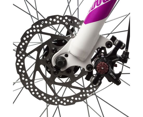 Велосипед Novatrack Novara 18.D 24" new (фиолетовый), Цвет: фиолетовый, Размер рамы: 11", изображение 6