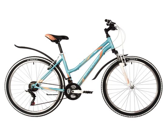 Велосипед Stinger Latina 26" (синий), Цвет: бирюзовый, Размер рамы: 19"