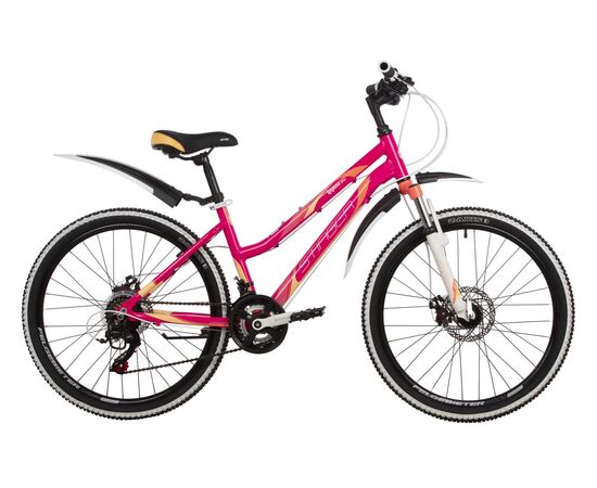 Велосипед Stinger Laguna D 24" (розовый), Цвет: розовый, Размер рамы: 14"