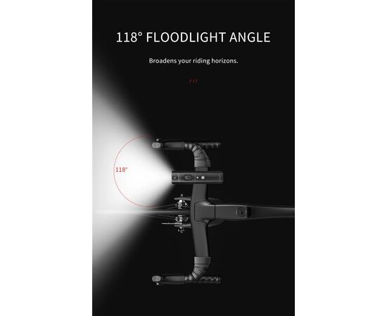 Фара передняя GACIRON V9M-1500 1500LM Micro USB 4800mAh 07-300124, изображение 14