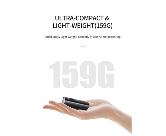 Фара передняя GACIRON V9M-1500 1500LM Micro USB 4800mAh 07-300124, изображение 15