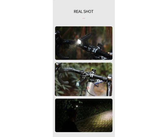 Фара передняя GACIRON V9M-1500 1500LM Micro USB 4800mAh 07-300124, изображение 20