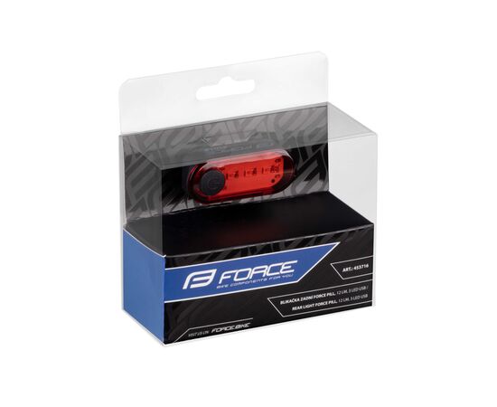 Свет задний Force PILL 12 LM 3 LED 453716 USB, изображение 5 Свет задний Force PILL 12 LM 3 LED 453716 USB, изображение 5