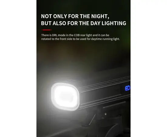 Фара/Фонарь двухсторонний GACIRON V20S-1500 1400LM+100LM Micro USB 4800mAh 07-300147, изображение 21