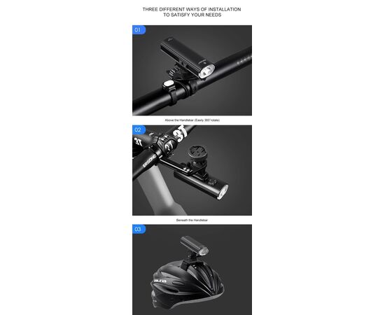 Фара/Фонарь двухсторонний GACIRON V20C-600 600LM Micro USB 2500mAh 07-300142, изображение 15