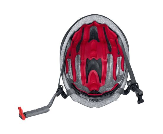 Шлем велосипедный Force REX (черно-серый), изображение 4