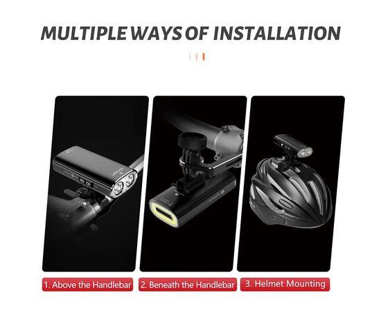 Фара/Фонарь двухсторонний GACIRON V20D-1700 1600LM+100LM Micro USB 5000mAh 07-300149, изображение 7