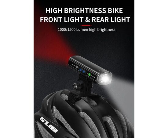 Фара/Фонарь двухсторонний GACIRON V20S-1500 1400LM+100LM Micro USB 4800mAh 07-300147, изображение 10