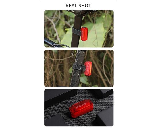 Фонарь задний GACIRON W11 15 LM Micro USB 07-300178, изображение 19