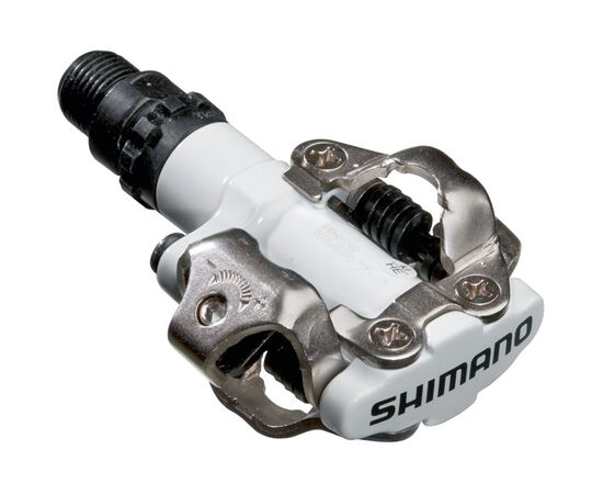 Педали Shimano PD-M520 с шипами (белый), Цвет: белый, изображение 2