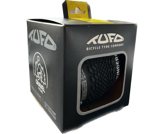 Покрышка TUFO Gravel Thundero TR, 36-622 (700x36C), бескамерная, 2-5 bar (30-70 p.s.i.), TPI 210/375 (чёрный), Цвет: черный, Ширина: 1.38" (36 мм), изображение 5