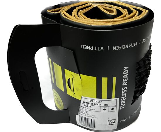 Велосипедная покрышка TUFO XC12 TR, 57-622 (29x2.25"), бескамерная, до 3.5 bar (чёрный), изображение 2