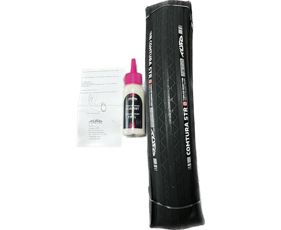 Покрышка TUFO Comtura 5TR 25, 25-622 (700x25C), шоссе, 5–7 bar (75–100 p.s.i.), TPI 210/375 (чёрный), изображение 2