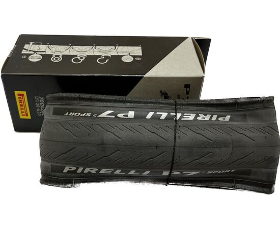 Покрышка Pirelli P7 Sport 28-622 (чёрный), Цвет: черный, Ширина: 1.10" (28 мм), изображение 7