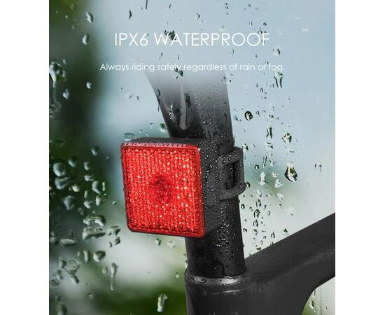 Фонарь задний GACIRON W08-40A 40 LM Micro USB 07-300173, изображение 8