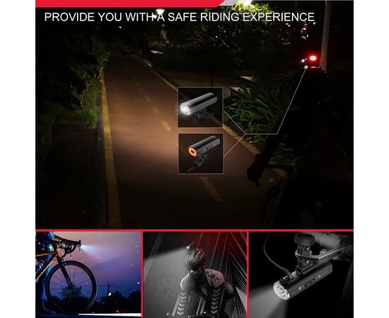 Фара/Фонарь двухсторонний GACIRON V20S-1000 900LM+100LM Micro USB 4000mAh 07-300145, изображение 6