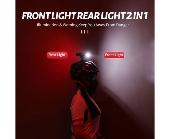 Фара/Фонарь двухсторонний GACIRON V20D-1700 1600LM+100LM Micro USB 5000mAh 07-300149, изображение 5