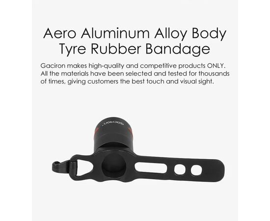 Фонарь задний GACIRON W10 5 LM Micro USB 07-300160, изображение 12