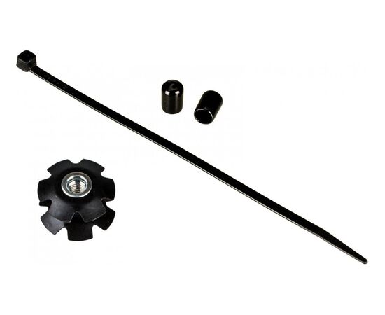 Вилка велосипедная RockShox Recon Silver TK Solo Air 26", 9QR, 100 мм, A-H, Disc+V-Br (без манетки, чёрный), изображение 7