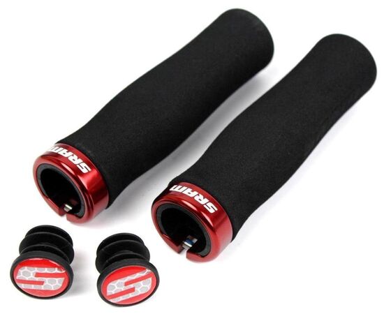 Ручки руля Sram Locking Grips Contour Foam (чёрный), изображение 2