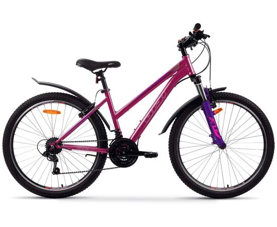 Велосипед AIST Quest W 26 (розовый), Цвет: розовый, Размер рамы: 13"