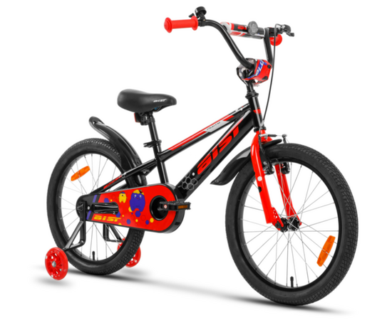 Велосипед AIST Pluto 16 (чёрный), Цвет: черный, изображение 2