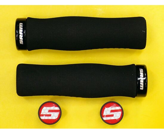 Ручки руля Sram Locking Grips Contour Foam (чёрный), изображение 5