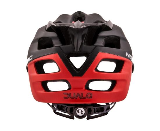 Шлем HQBC DUALQ Q090371 (чёрный/красный матовый), Цвет: красный, Размер: 54-58, изображение 3