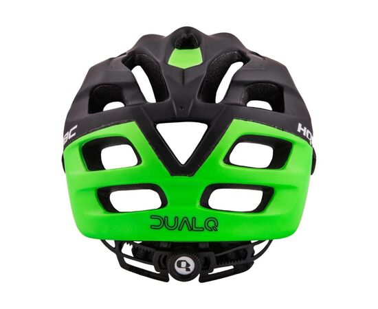 Шлем HQBC DUALQ Q090372 (чёрный/зеленый матовый), Цвет: зелёный, Размер: 54-58, изображение 3