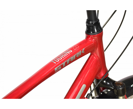 Велосипед Stark Touring 28.2 D (красный/серый), Цвет: красный, Размер рамы: 20", изображение 3