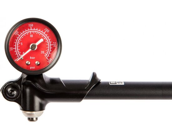 Насос вилочный RockShox High Pressure Fork/Shock Pump с манометром 300 psi (чёрный), изображение 2