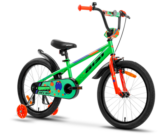 Велосипед AIST Pluto 16 (зелёный), Цвет: зелёный, изображение 2