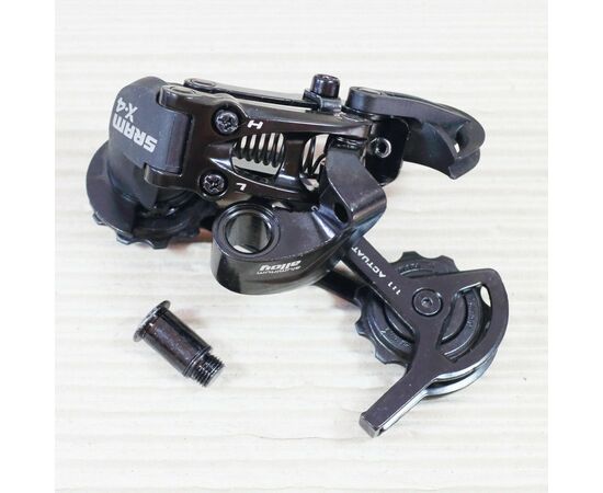 Переключатель задний Sram X4, Long (длинная лапка), 7-8-9 скоростей (чёрный), изображение 6