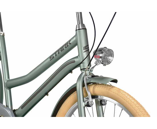 Велосипед Stark Comfort Lady 3-speed (серебристый/серый), Цвет: серый, Размер рамы: 18", изображение 5